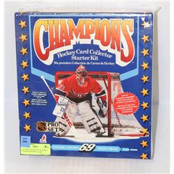 FACTORY SEALED 1991-91 SERIES CHAMPION HOCKEY CARD