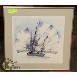 LIMITED EDITION SAILBOAT PICTURE 288/1000.