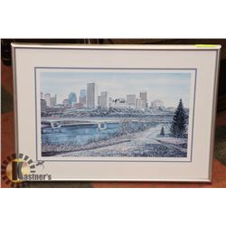 FRAMED LIMITED EDITION LOREN CHABOT 283/300 PRINT