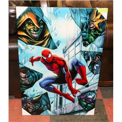 SPIDER-MAN AND THE SINISTER SIX  ART ON CANVAS