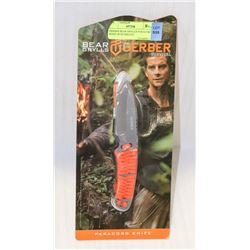 GERBER BEAR GRYLLIS PARACORD KNIFE WITH SHEATH