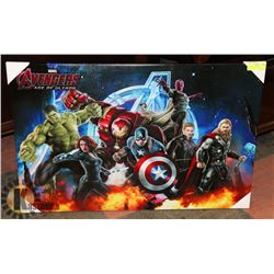 MARVEL AVENGERS AGE OF ULTRON ART ON CANVAS