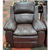 Image 6 : NEW BROWN LEATHERETTE RECLINING 3 PC 86"