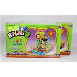 TWO 81PC BATTERY OPERATED FUNNY BRICKS