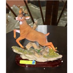 NEW JUMPING DEER STATUE