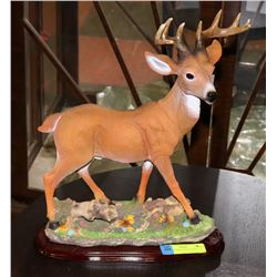 NEW STANDING BUCK STATUE