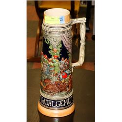 15" HIGH GERMAN BEER STEIN