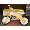Image 1 : NEW KIDS WOODEN BALANCE BIKE TREEHAUS