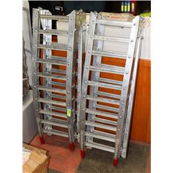 PAIR OF FOLDING QUAD/DIRTBIKE RAMPS