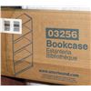 Image 1 : BLACK BOOKCASE IN BOX