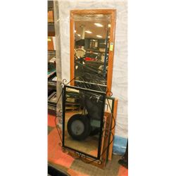 LOT OF ASSORTED ESTATE FRAMES AND MIRRORS