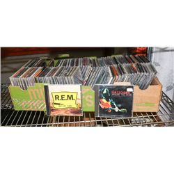 BOX OF CDS INCL TAYLOR SWIFT, BLUE RODEO, REM,