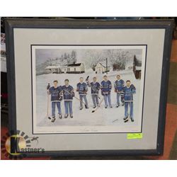 ORIGINAL "SUTTER PRIDE" 327/2000 PRINT FRAMED.