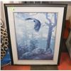 Image 1 : ESTATE FRAMED EAGLE PICTURE