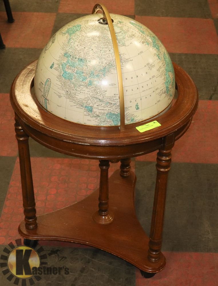 FLOOR STANDING GLOBE