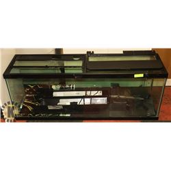 FISHTANK WITH ASST'D TANK SUPPLIES