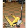 Image 1 : YELLOW PALLET JACK 5500LBS, 7 DAY WARRANTY