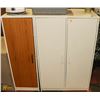 Image 1 : LOT OF TWO 4' CABINETS 31.5" X 20" X 49.5"