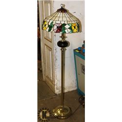 TIFFANY STYLE FLOOR LAMP. AS IS