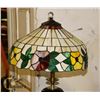 Image 2 : TIFFANY STYLE FLOOR LAMP. AS IS