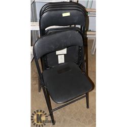 5 FOLDING CHAIRS