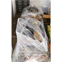 3 PALLETS OF HEAVY DUTY SHELVING