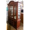 Image 1 : CHINA CABINET WITH SHOWCASE LIGHT AND GLASS