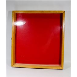 20" X 21" LOCKABLE DISPLAY CASE
