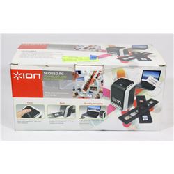 ION SLIDES 2 PC 35MM SLIDE AND FILM SCANNER