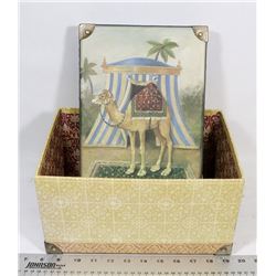 DECORATIVE STORAGE BOX