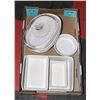 Image 1 : BOX W/6 PIECES OF BAKEWARE - GENERAL,