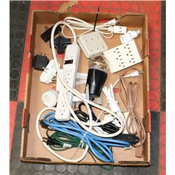 FLAT WITH OUTDOOR 3 TAP EXTENSION CORD,