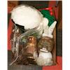 Image 1 : LARGE BOX FULL OF CHRISTMAS ARTS &