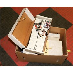 HOCKEY TRADING CARD COLLECTION, 6 LARGE BOXES AND