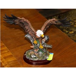 NEW EAGLE ON  A BRANCH