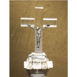 SMALL SIZED CRYSTAL CRUCIFIX