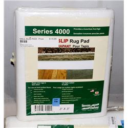 NEW 3' X 5' NON SLIP RUG PAD