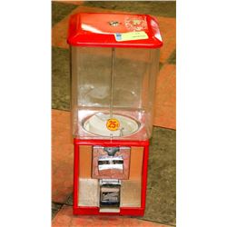 NORTHWESTERN 25 CENT CANDY MACHINE WITH KEY