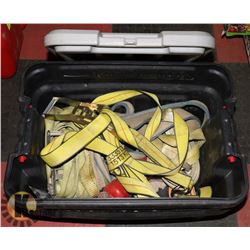 LARGE ACTION PACKER WITH RATCHET STRAPS