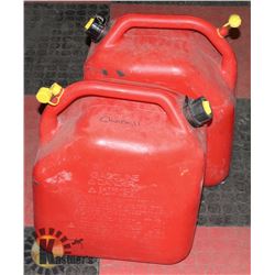 PAIR OF LARGE GAS CANS