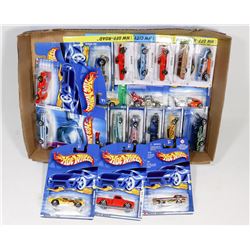 FLAT OF HOT WHEELS COLLECTOR CARS - ON CHOICE