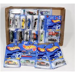 FLAT OF HOT WHEELS COLLECTOR CARS - ON CHOICE
