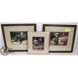 FRAMED JIM DALY PICTURES OF CHILDREN