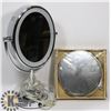 Image 1 : LOT OF 2 MAKE UP MIRRORS ONE LIGHTS UP