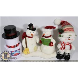 BOX SET OF 2 SINGING/DANCING SNOWMEN-ONE NEEDS