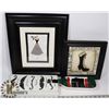 Image 1 : LOT OF FRENCH ITEMS-FRAMED PICTURES