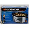 Image 1 : BLACK AND DECKER DIGITAL CROCK POT.