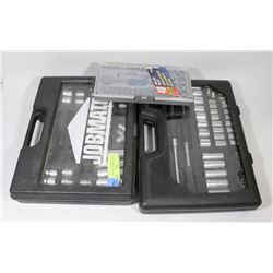 LOT OF 2 JOBMATE TOOLKITS & GLOVE BOX TOOL KIT