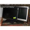 Image 1 : LOT OF 2 COMPUTER MONITORS 22"