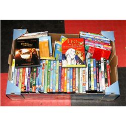 LARGE BOX OF ALL KIDS / CHILDRENS DVD'S
